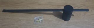 Aplique LED Negro Mate Lineal