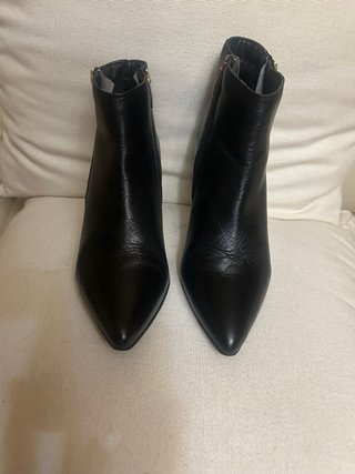 Botines negros tacón Talla 38