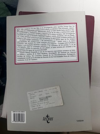 Lote: Cultura Jurídica y Derecho Privado Romano.