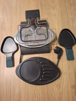Raclette para 2 personas. Sin estrenar