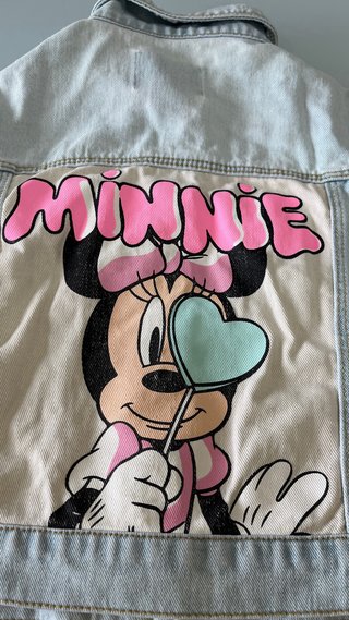 Chaqueta vaquera niña Minnie Mouse