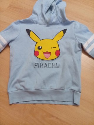 Sudadera Pikachu Talla 10 Años (140cm)