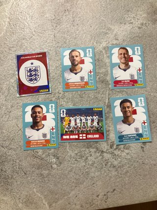 Cromos Mundial 2026 Panini Inglaterra
