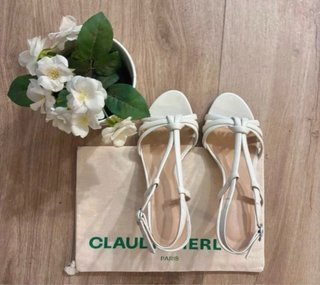 Sandalias Tiras Claudie Pierlot Blancas