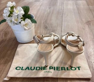 Sandalias Tiras Claudie Pierlot Blancas
