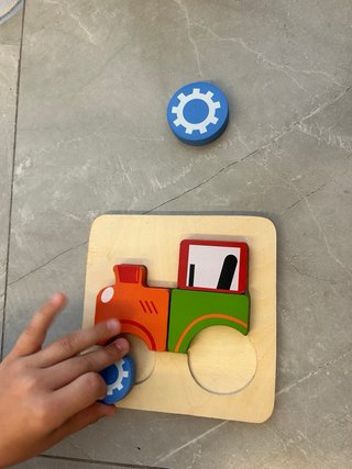 Confezione da 3 Puzzle in Legno per Bambini