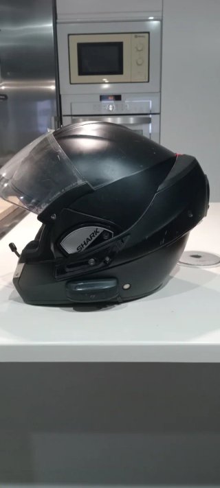 Casco Shark Modular con Intercomunicador