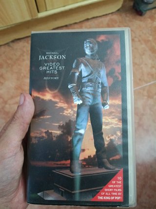 Película VHS Michael Jackson Video Greatest Hits