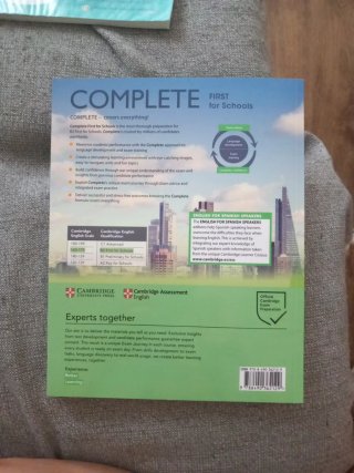 Complete First for Schools for Spanish Speakers...