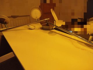 Lámpara de techo moderna plateada