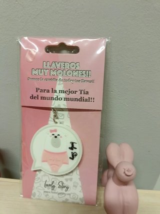 Llavero Tía Mejores Tías del Mundo