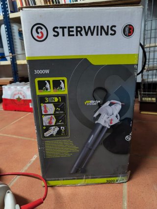 Soplador y Aspirador Hojas Sterwins 3000W