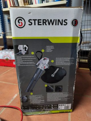 Soplador y Aspirador Hojas Sterwins 3000W