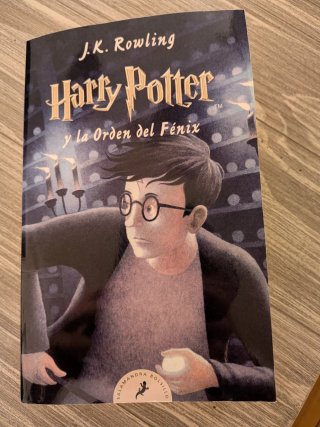 Libro Harry Potter y la Orden del Fenix