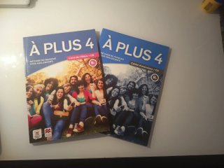 Libros Francés À Plus 4 Nivel B1 + CD