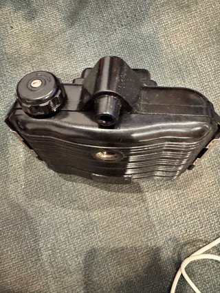 Autentica fotocamera tedesca vintage degli anni '60