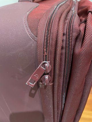 Maleta de viaje Samsonite color burdeos