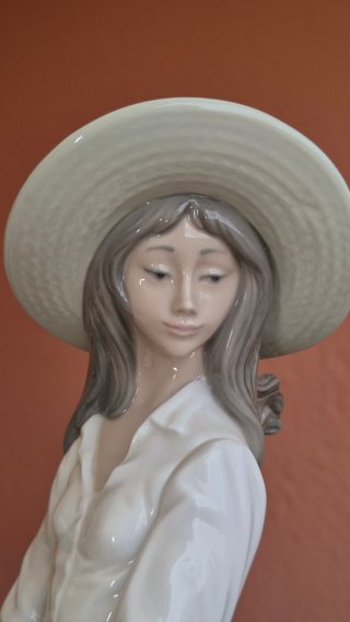 Figura Porcelana NAO Lladró Segadora