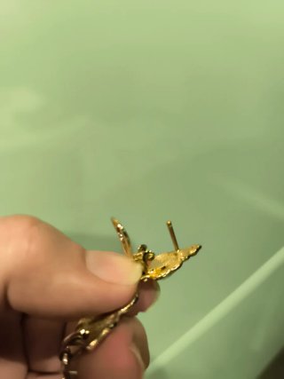 Pendientes Baturra dorados