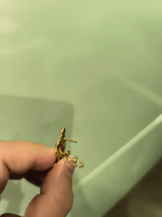Pendientes Baturra dorados