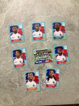 Cromos Panini Mundial Haití 2026