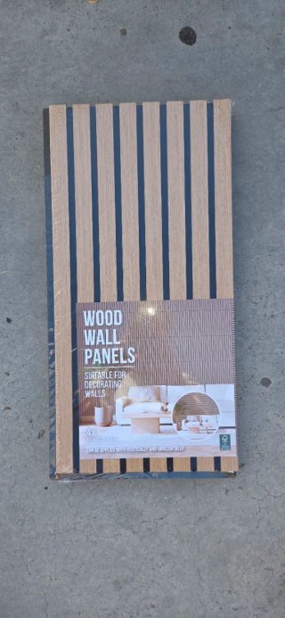 4 Paneles de Madera para Pared (1 Paquete)