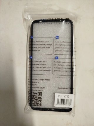 Funda Redmi Note 13 Negra con Soporte y Tapa