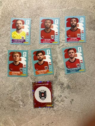 Cromos Panini Mundial 2026 Austria