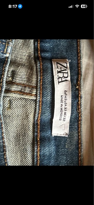 Jeans Zara Blu