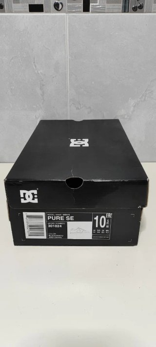 DC Shoes Pure SE Zapatillas Hombre Negras Talla 44