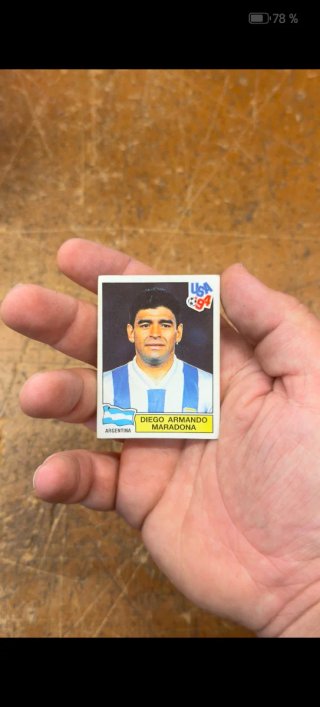 Cromo Maradona USA 94 Argentina