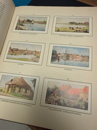 Álbum de cromos antiguo, completo