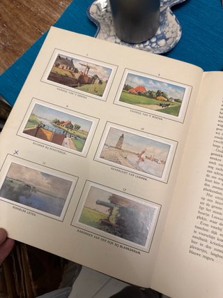 Álbum de cromos antiguo, completo