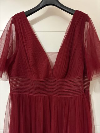 Vestido de fiesta rojo