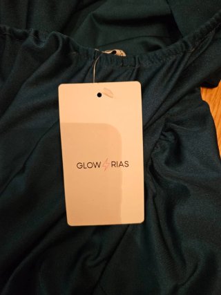 Vestido azul petróleo para bodas o evento especial