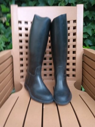 Botas de montar a caballo negras