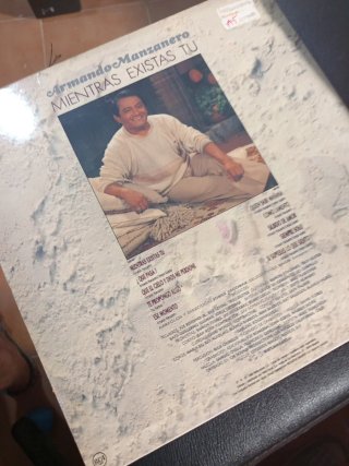Vinilo Armando Manzanero Mientras Existas Tú