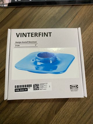 Portavelas IKEA Vinterfint Gustaf Westman
