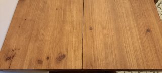 Mesa comedor de madera maciza 160x80x75. Sin usar.