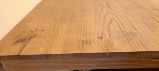 Mesa comedor de madera maciza 160x80x75. Sin usar.