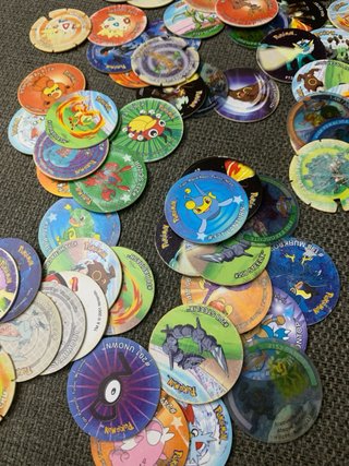 Lote 76 Tazos Pokémon