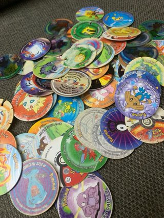 Lote 76 Tazos Pokémon