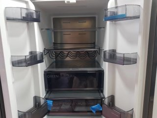 Nevera Cecotec cristal negro