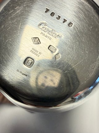 Cartier Trinity Sterling Cup, Plata Oro