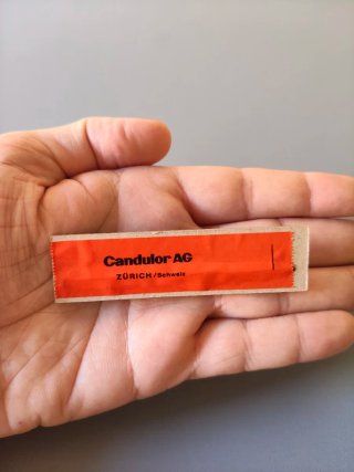Tavolino da esposizione vintage Bonartic Candulor