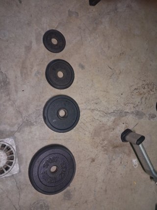 Discos para barra olímpica