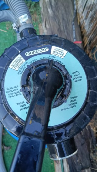 Depuradora monzana 400w + piscina summer waves ø4m