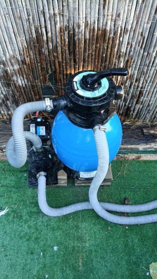 Depuradora monzana 400w + piscina summer waves ø4m