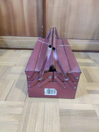 Caja Herramientas FAME Vintage Metal Roja