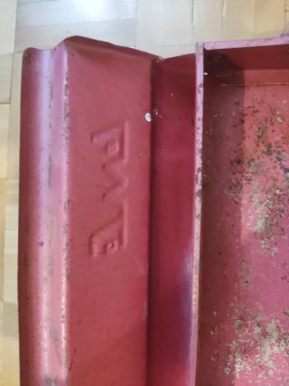 Caja Herramientas FAME Vintage Metal Roja